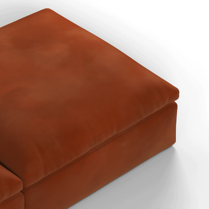 Ari modular corner Sofa with pouffe - Wide fabric range