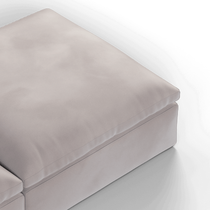 Ari modular corner Sofa with pouffe - Wide fabric range