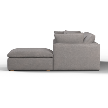 Ari three seater modular corner Sofa With Full Fabric Customisation
