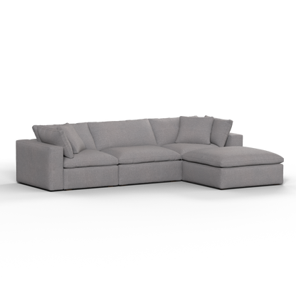 Ari three seater modular corner Sofa With Full Fabric Customisation