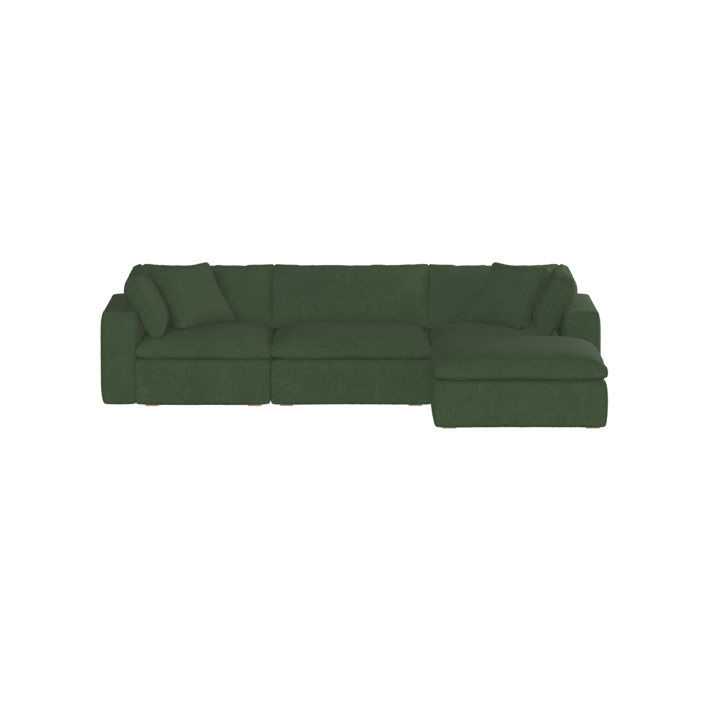 Ari three seater modular corner Sofa With Full Fabric Customisation