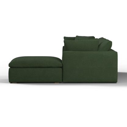 Ari three seater modular corner Sofa With Full Fabric Customisation