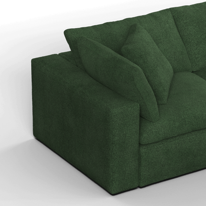 Ari three seater modular corner Sofa With Full Fabric Customisation