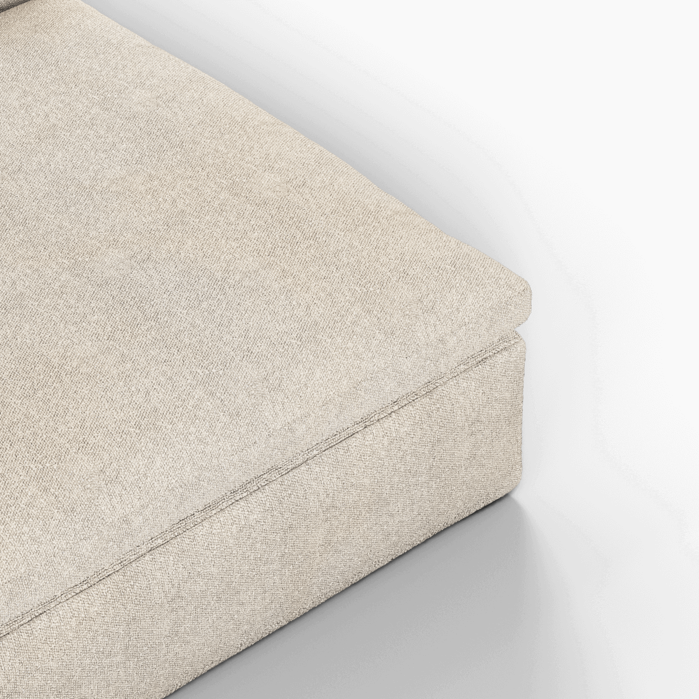 Ari three seater modular corner Sofa With Full Fabric Customisation