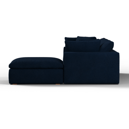 Ari three seater modular corner Sofa With Full Fabric Customisation