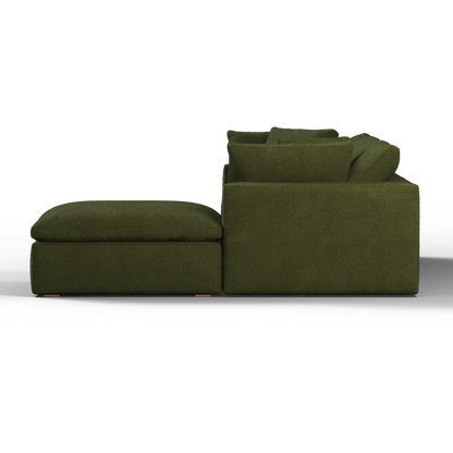 Ari three seater modular corner Sofa With Full Fabric Customisation