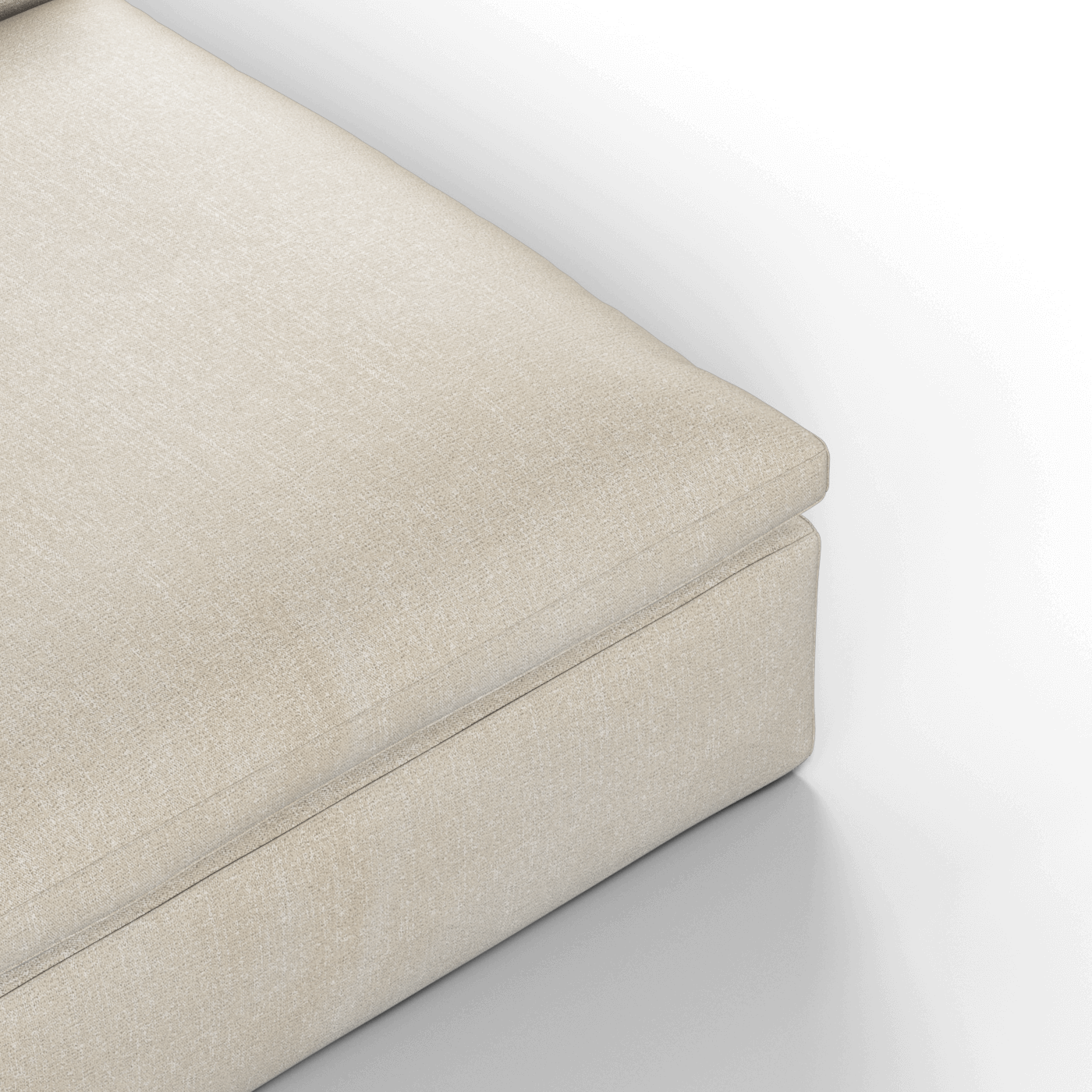 Ari three seater modular corner Sofa With Full Fabric Customisation