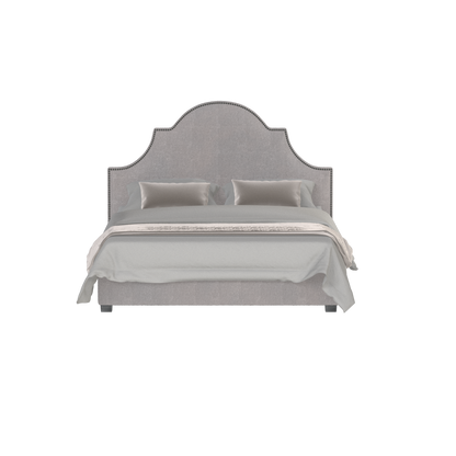 Ariana Double Bed with Elegant Headboard