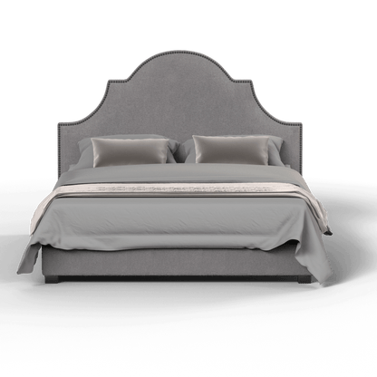 Ariana Double Bed with Elegant Headboard