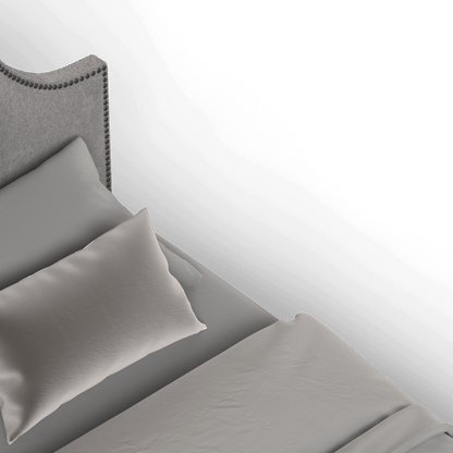 Ariana Double Bed with Elegant Headboard