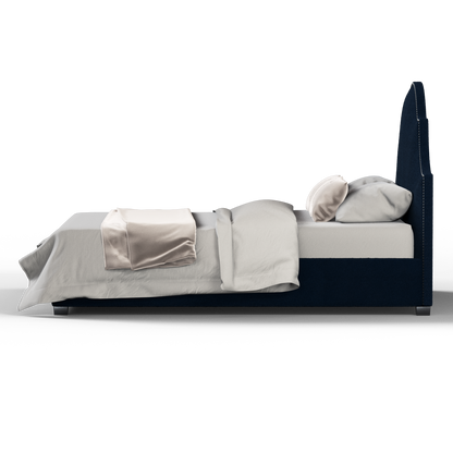 Ariana Double Bed with Elegant Headboard