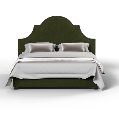 Ariana Double Bed with Elegant Headboard