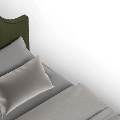 Ariana Double Bed with Elegant Headboard