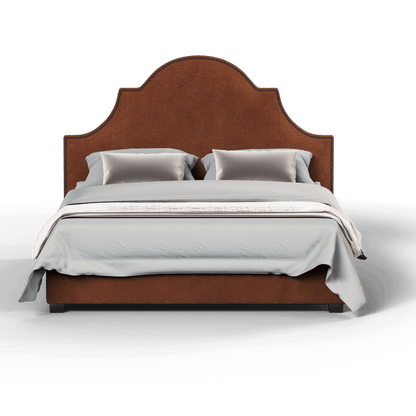 Ariana Double Bed with Elegant Headboard