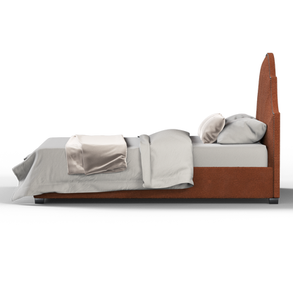 Ariana Double Bed with Elegant Headboard