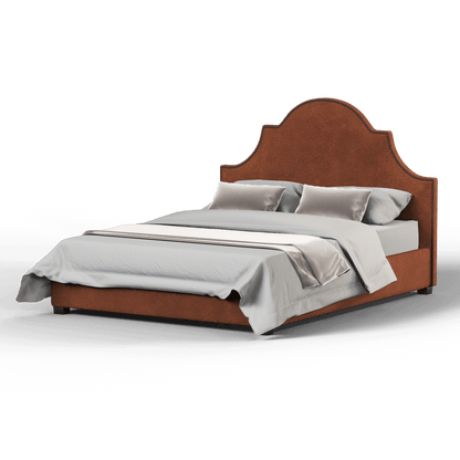 Ariana Double Bed with Elegant Headboard