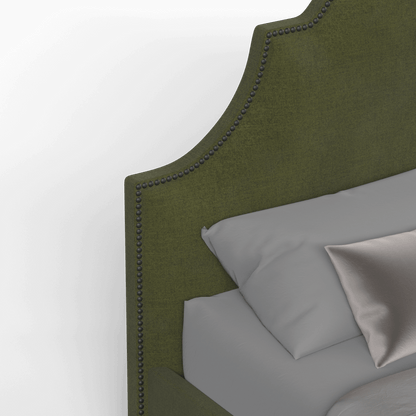 Ariana Double Bed with Elegant Headboard