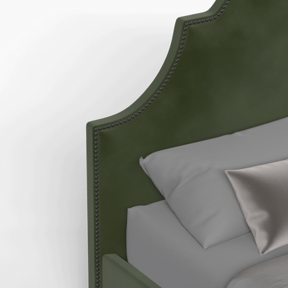 Ariana Double Bed with Elegant Headboard