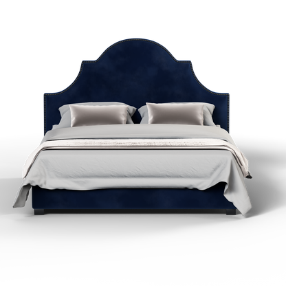 Ariana Double Bed with Elegant Headboard