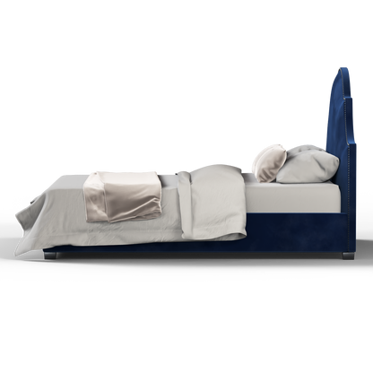 Ariana Double Bed with Elegant Headboard