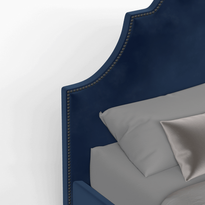 Ariana Double Bed with Elegant Headboard