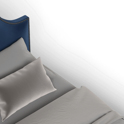Ariana Double Bed with Elegant Headboard