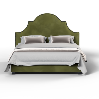 Ariana Double Bed with Elegant Headboard