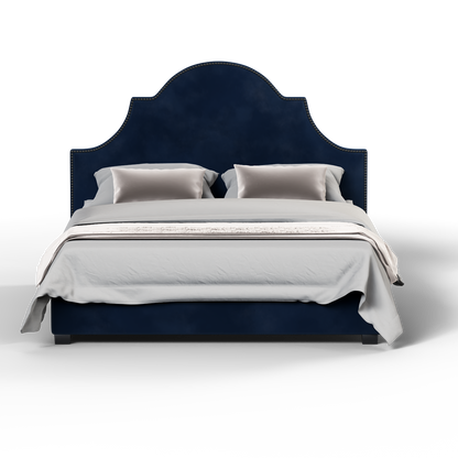 Ariana Double Bed with Elegant Headboard
