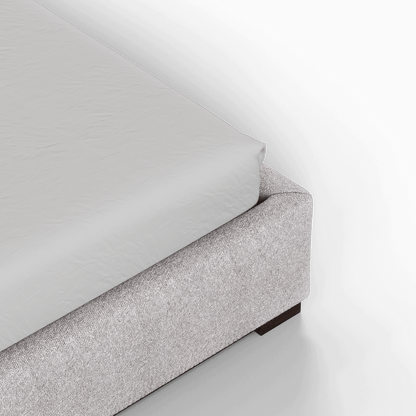Ava Bed with Framed Vertical Headboard Panels