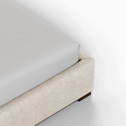 Ava Bed with Framed Vertical Headboard Panels