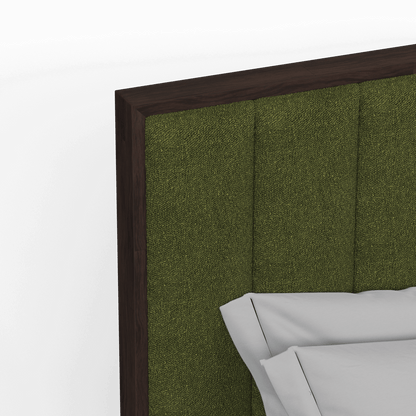 Ava Bed with Framed Vertical Headboard Panels