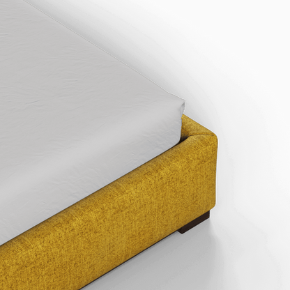 Ava Bed with Framed Vertical Headboard Panels