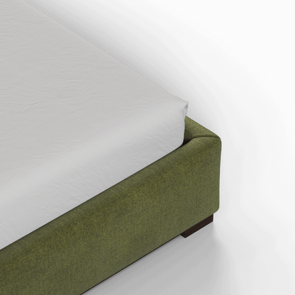 Ava Bed with Framed Vertical Headboard Panels