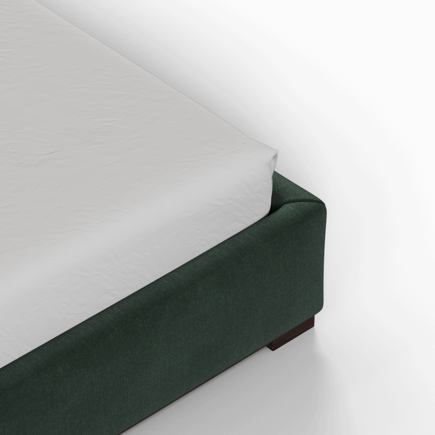 Ava Bed with Framed Vertical Headboard Panels