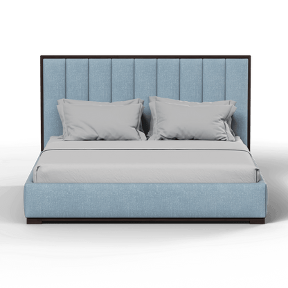 Ava Bed with Framed Vertical Headboard Panels