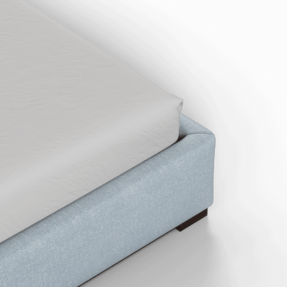 Ava Bed with Framed Vertical Headboard Panels