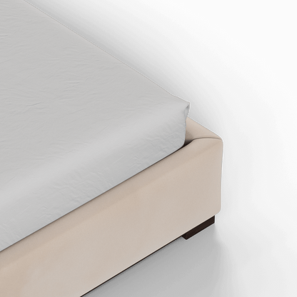 Ava Bed with Framed Vertical Headboard Panels