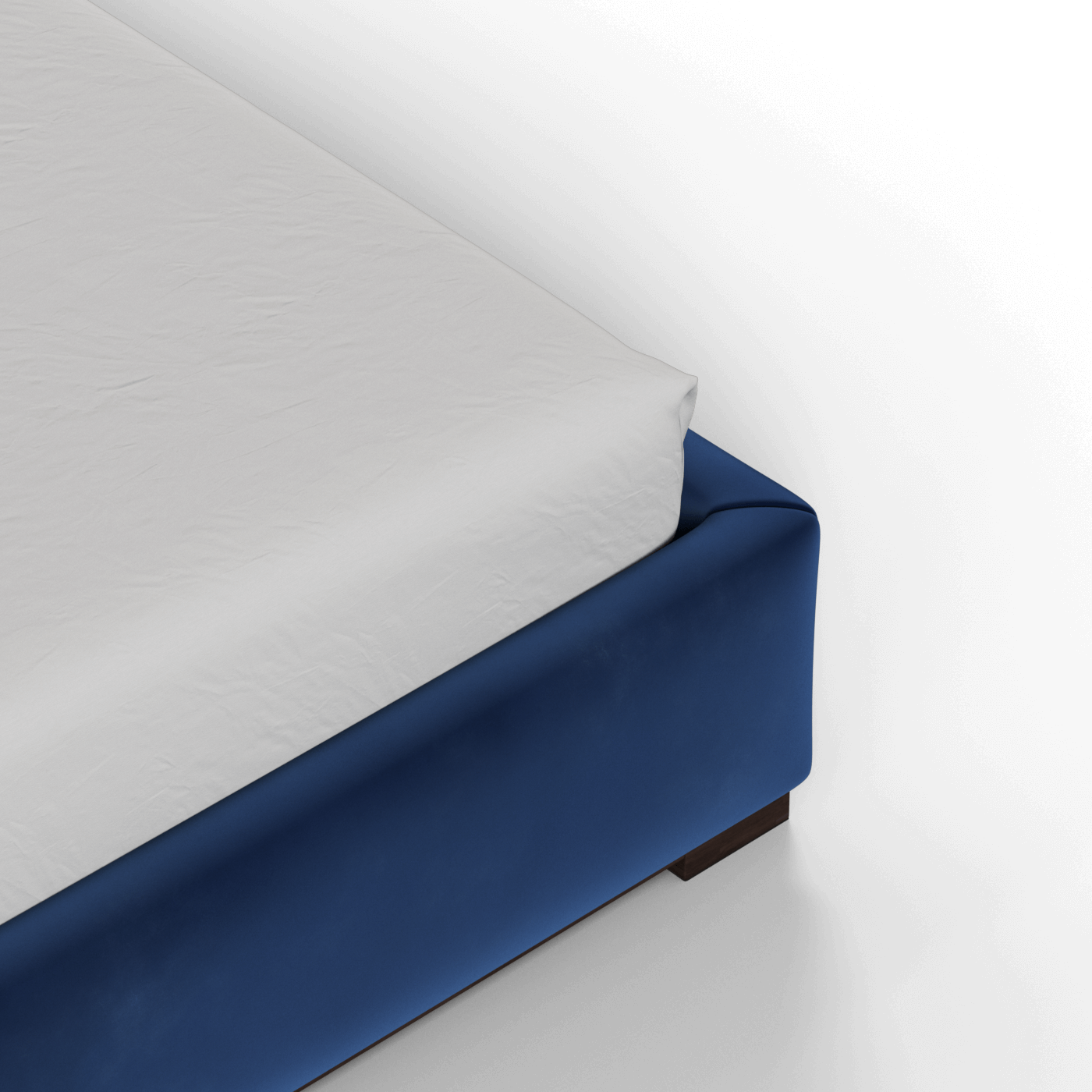 Ava Bed with Framed Vertical Headboard Panels