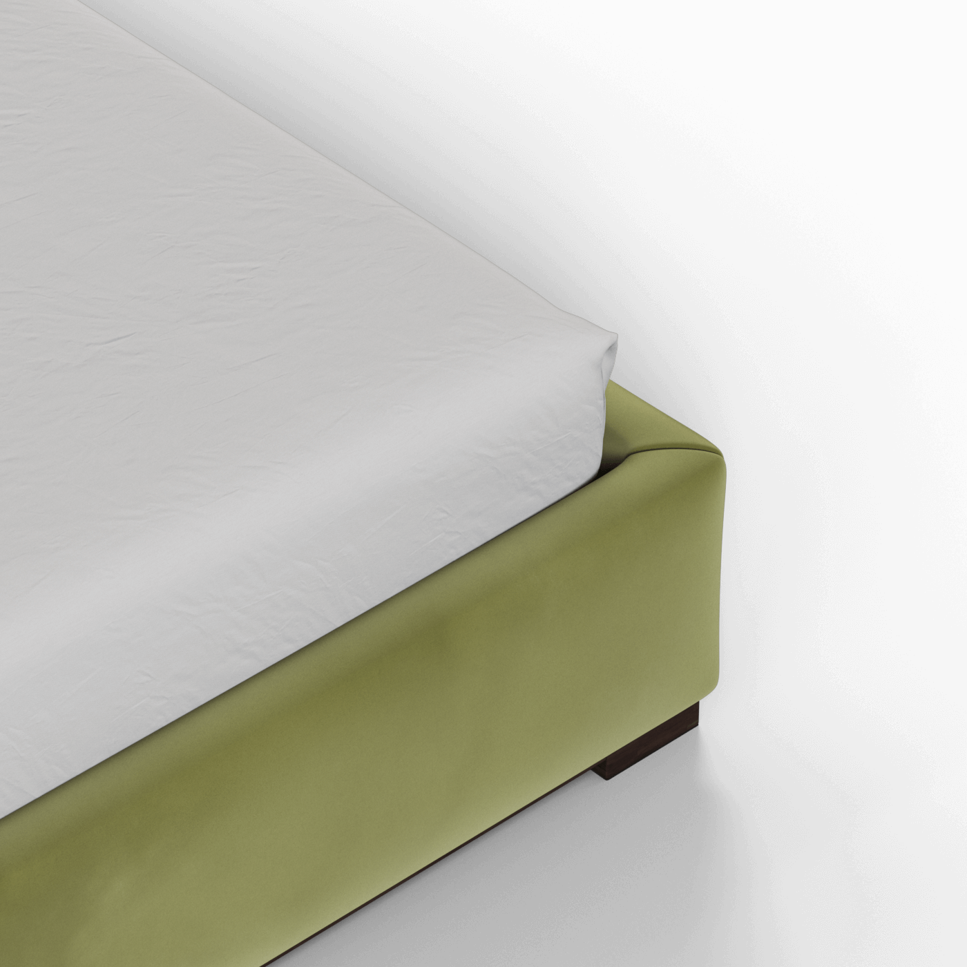 Ava Bed with Framed Vertical Headboard Panels