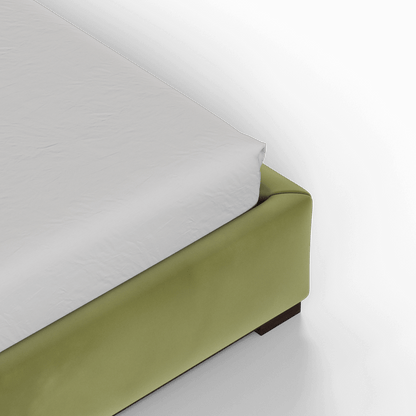 Ava Bed with Framed Vertical Headboard Panels