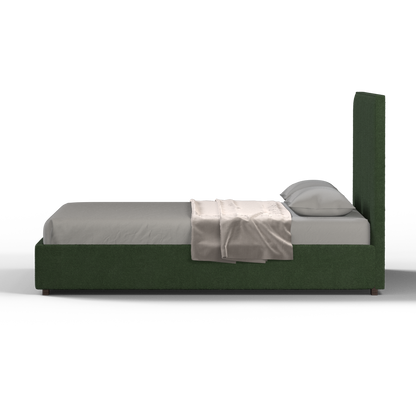 Ava High Headboard Bed in Luxe Fabric
