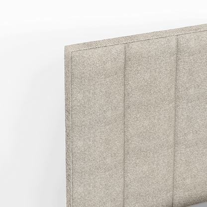 Ava High Headboard Bed in Luxe Fabric
