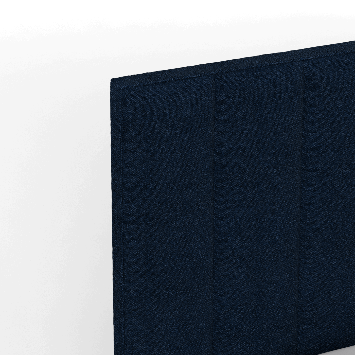 Ava High Headboard Bed in Luxe Fabric