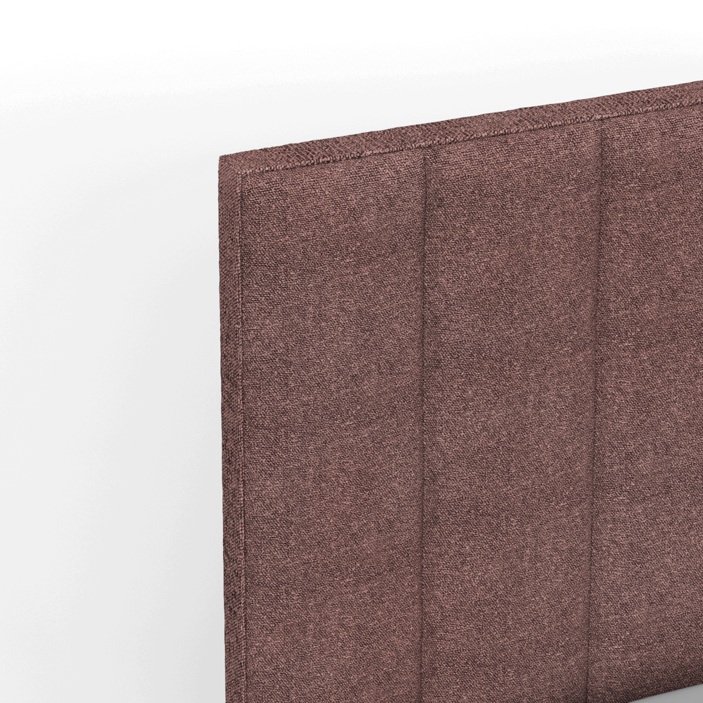 Ava High Headboard Bed in Luxe Fabric