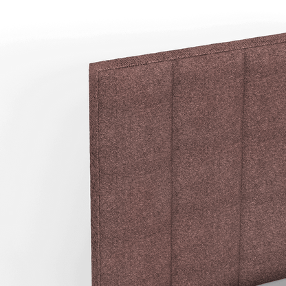 Ava High Headboard Bed in Luxe Fabric