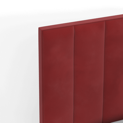 Ava High Headboard Bed in Luxe Fabric