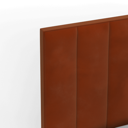 Ava High Headboard Bed in Luxe Fabric