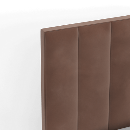 Ava High Headboard Bed in Luxe Fabric