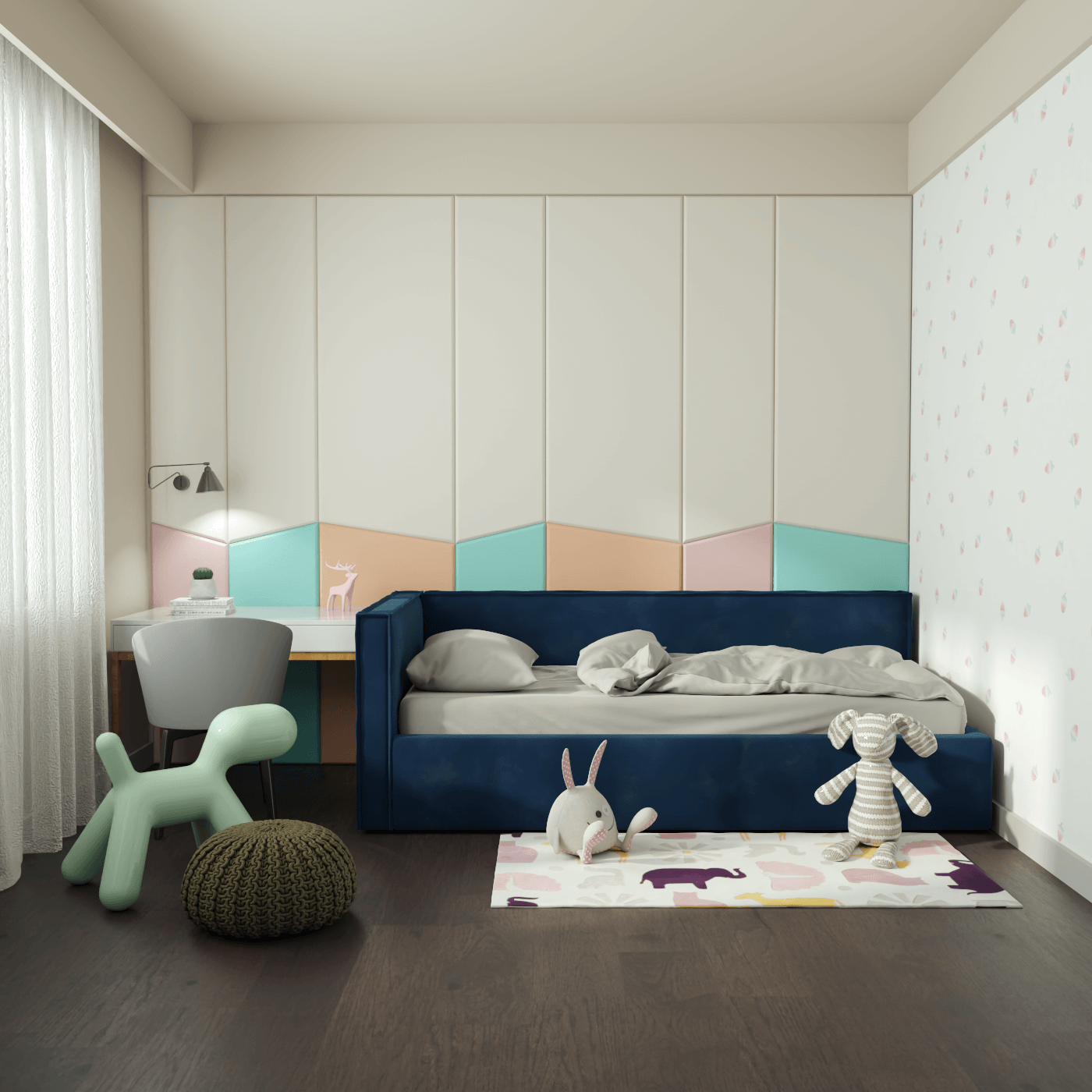 Axel Daybed with Clean Lines and Multi-Use Functionality