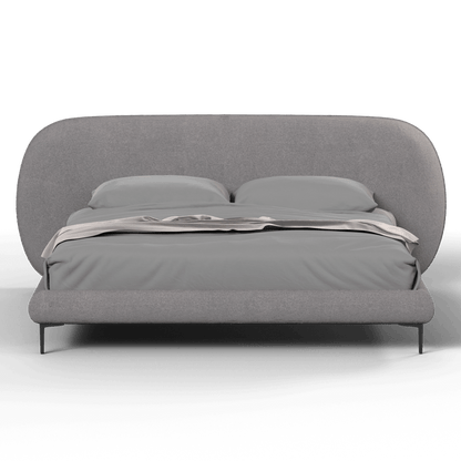 Bolzano Upholstered Bed with Curved Headboard